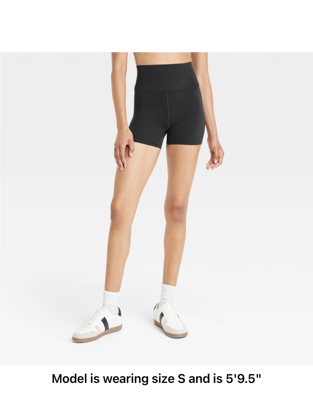 all in motion Everyday Soft Ultra High Rise Bike Shorts in Black